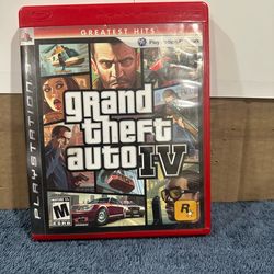 Grand theft, auto IV GTA 4/PlayStation three PS3 greatest hits