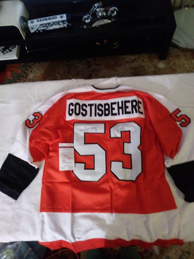 Shayne Gostisbehere Philadelphia Flyers Autographed/Signed Custom Jersey JSA