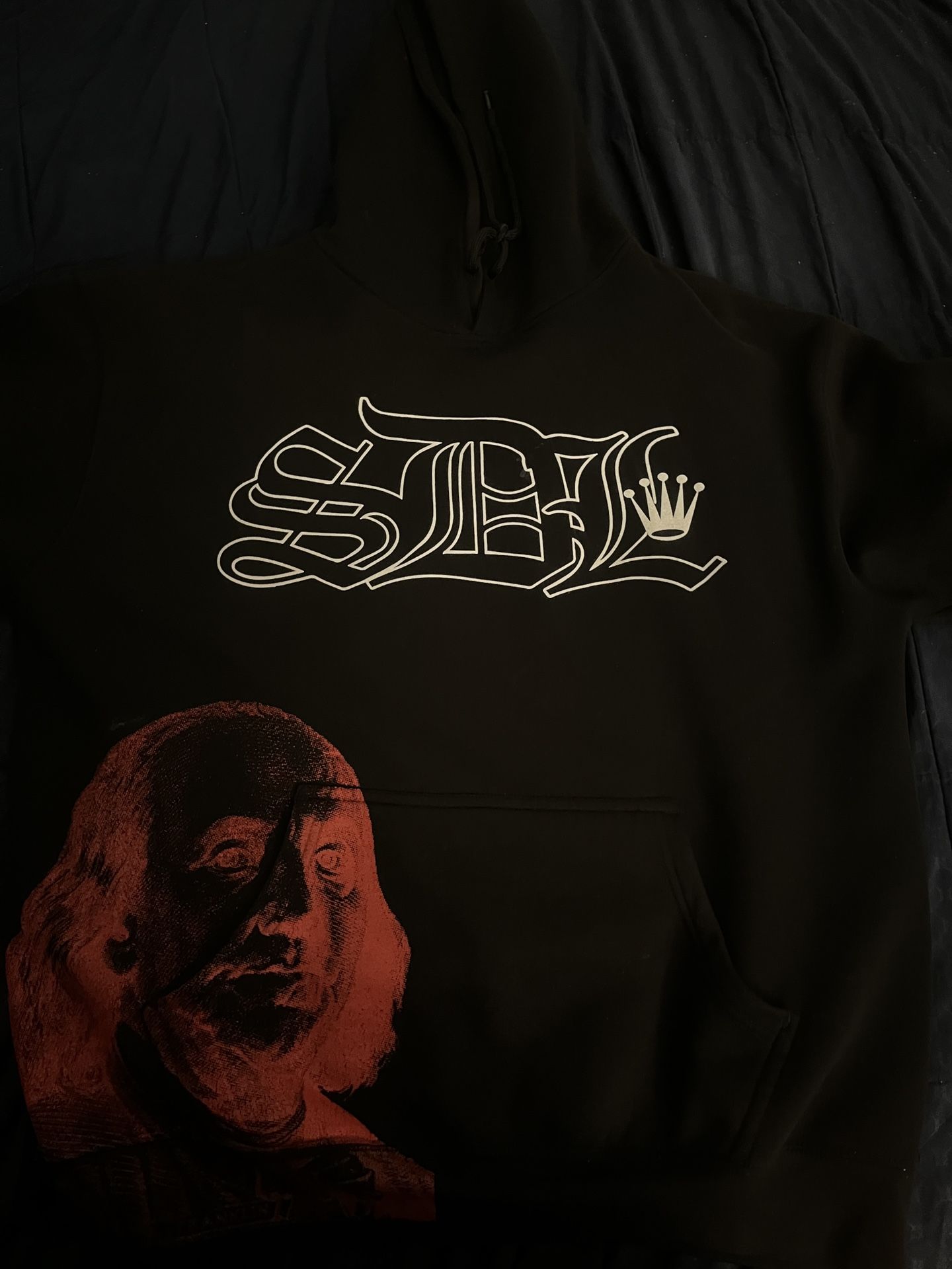 Black And Red Sdl Hoodie 