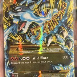 M Charizard Ex (X) (Secret) XY Flashfire (mp/altered)