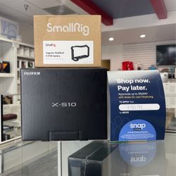 Fujifilm X-S10 With Smallrig Camera Cage 