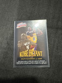 Kobe 1996 Fleer Card