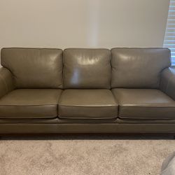 Leather Sofa from Martha Stewart