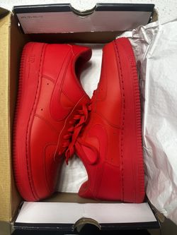 Red Air Force Ones