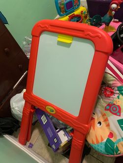 Crayola Kids learning Dry erase and chalk board
