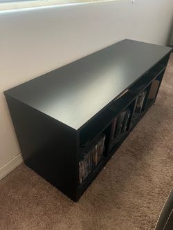 Black entertainment center