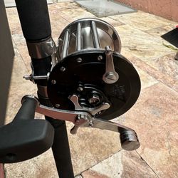 Vintage Penn 68 Long Beach Rod And Reel Combo