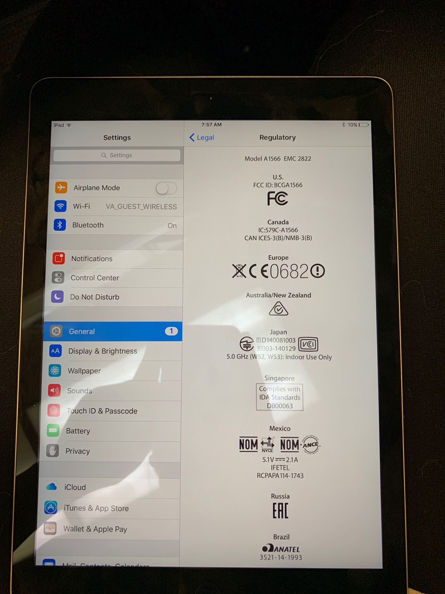 Apple iPad Air 2 (64gb)