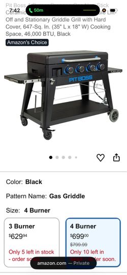 4 burner griddle