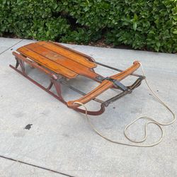Vintage Style Flexible Flyer No 1c Sled Small