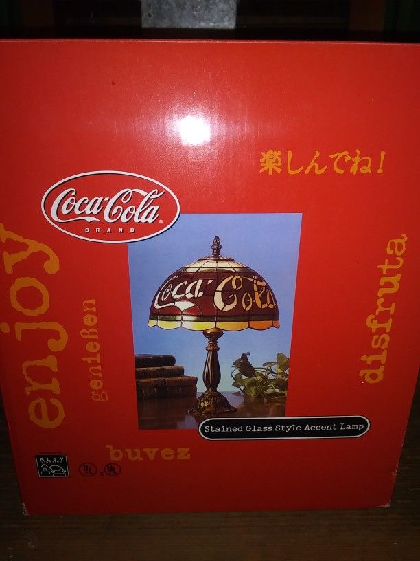 Coca Cola Lamp