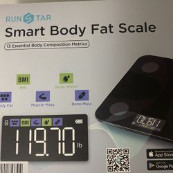 Scale for Body Weight and Fat Percentage, Ultra-Precision Digital Accurate Bathroom Smart Scale with Large Display,13 Body Composition Analyzer Sync A