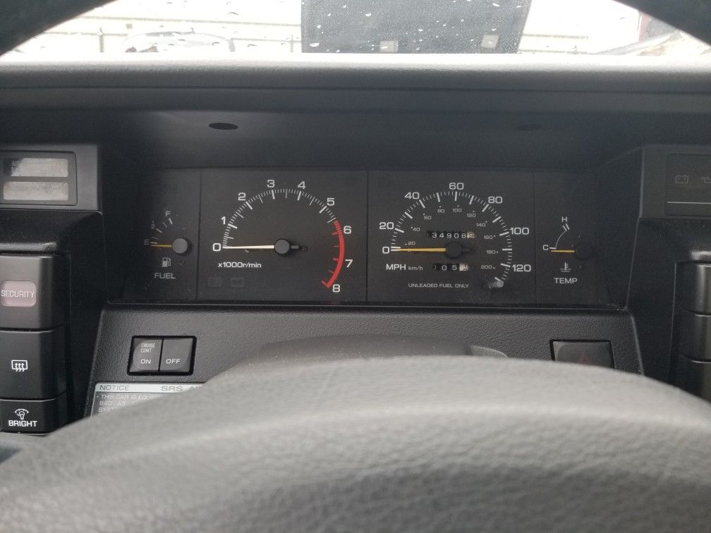 1990 infiniti M30 cluster 134k miles