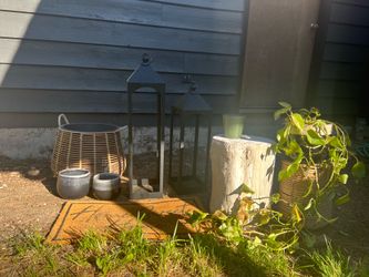 Garden bundle, plant stands and planters and more