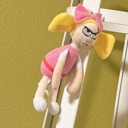 Nickelodeon '90s Hey Arnold HELGA GIRL 9" Plush Toy Stuffed