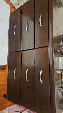Dresser come with two small  tables