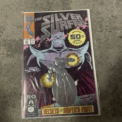 1 of 50 silver surfer 50 year annaversary issue printed 1991