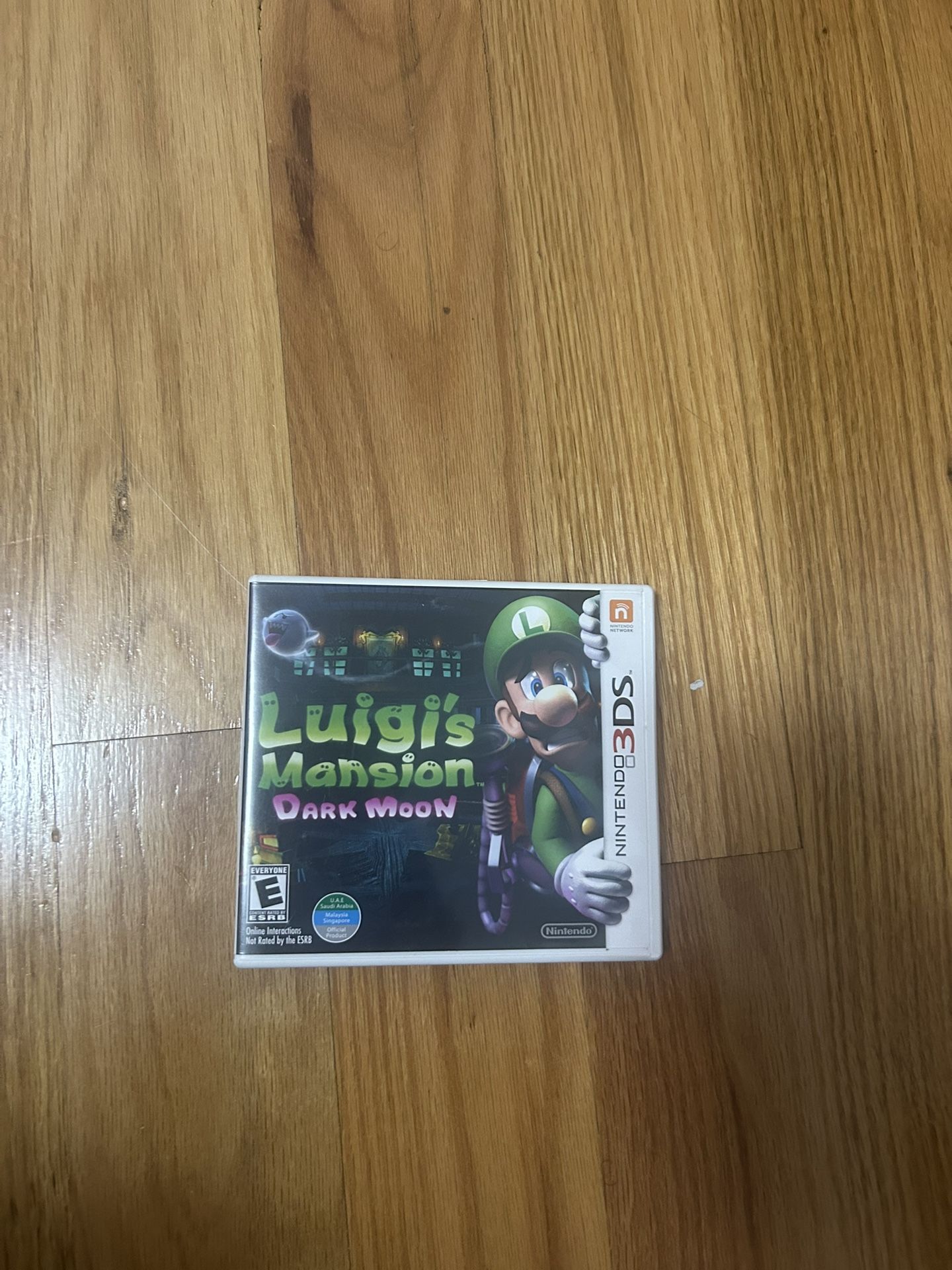 Luigi Mansion Dark Moon For Nintendo 3ds