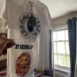 BAPE x ChromeHeart’s Baby Milo T-shirt