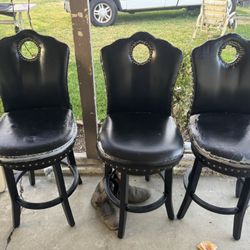 3 Stool Chairs