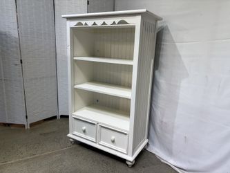 STANLEY Coastal Bookcase in Saltbox White