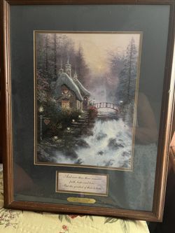 Picture Thomas Kinkade “Sweetheart Cottage ll “