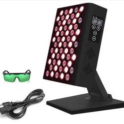 Cabpay Red Light Device for Body,Face.60pcs LED,Red 660nm Near Infrared 850nm Infrared Light Panels