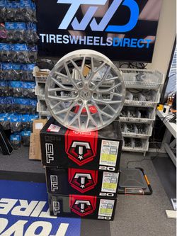 Set of 4 Size 20x9 TIS 566BSM Brushed Silver & Milled Wheels 6x5.5 (18mm) 6x139