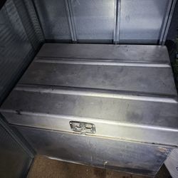 Large Aluminum Storage Boxwith Lock $80