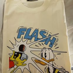 Gucci x Disney Donald Duck Flash  T-Shirt -  SIZE Large - New With Tags
