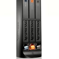 Nespresso Touch Sleeve Countertop Dispenser Used Holds 6 Original Pod Sleeves