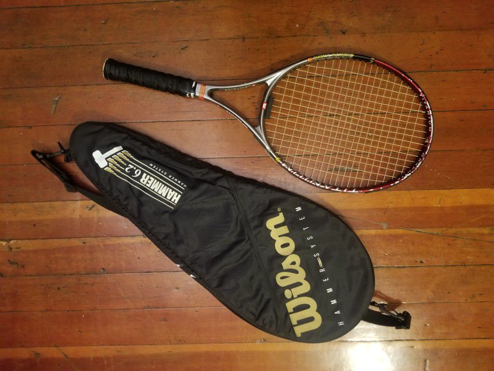 Wilson Tennis Racket And Case