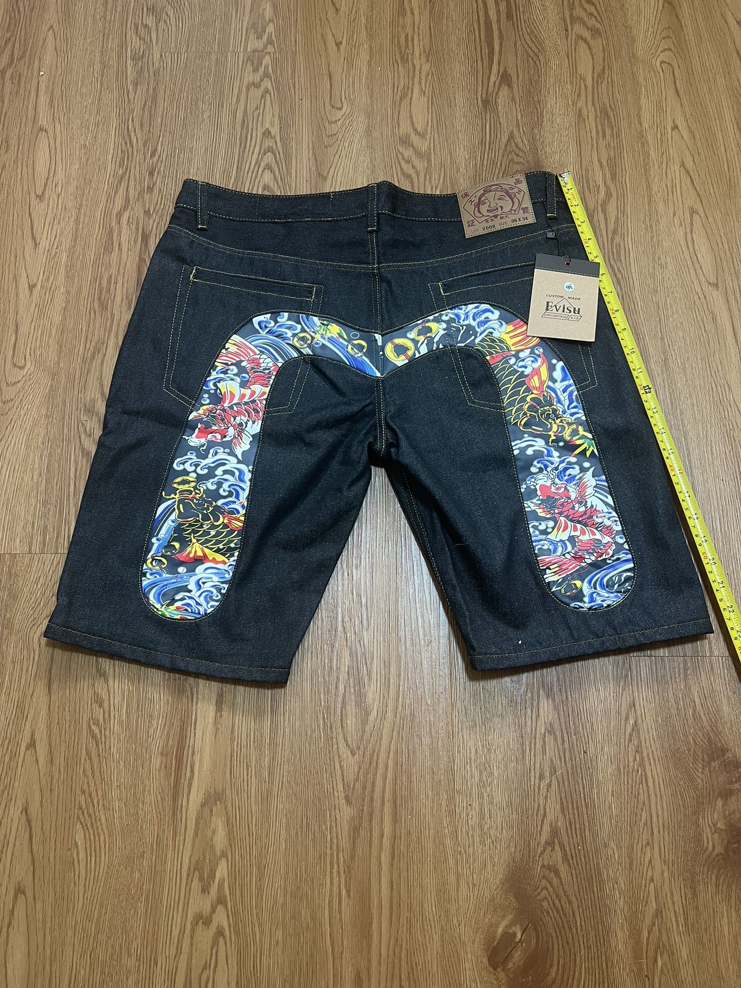Evisu Shorts Fish
