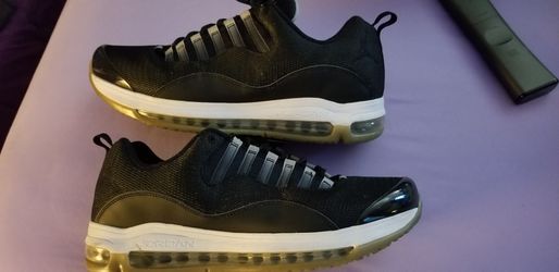 Jordan size 12 and lebrons size 13