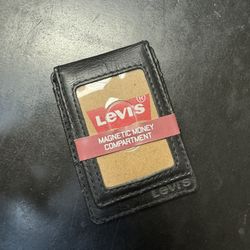 Levi’s Leather Wallet Brand New Magnetic 