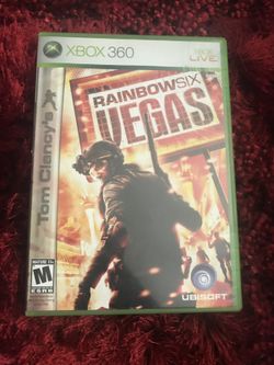 Xbox 360 game Rainbowsix vegas $15