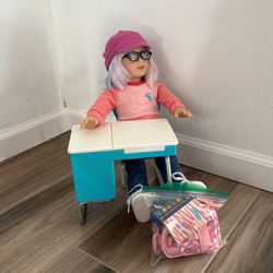 American Girl Doll School Set