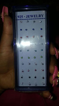 925 sterling silver stud earrings