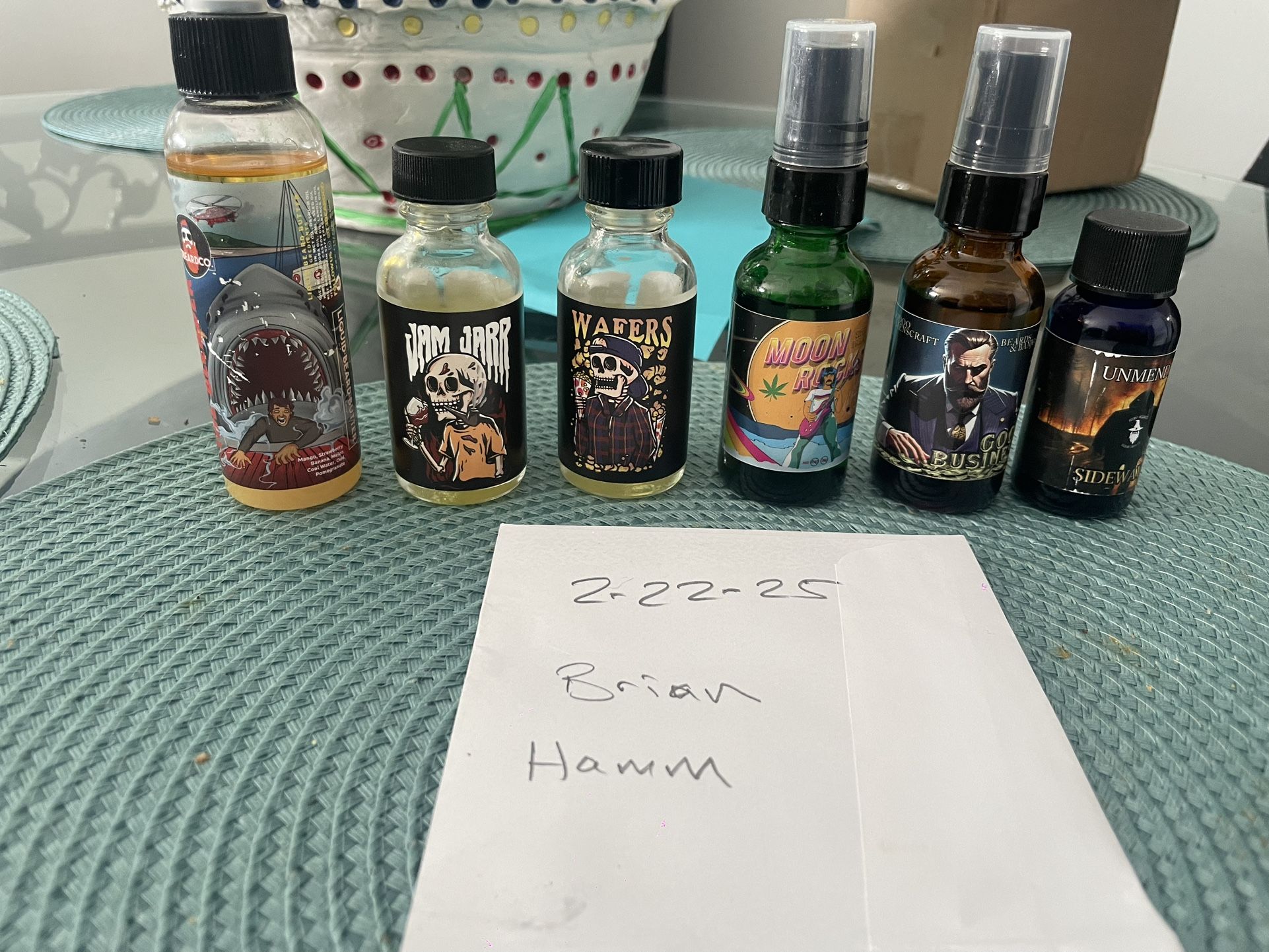 Beard Oil, Liquid Butter Lot