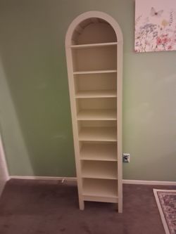 Arched Cabinet w/adjustable shelves