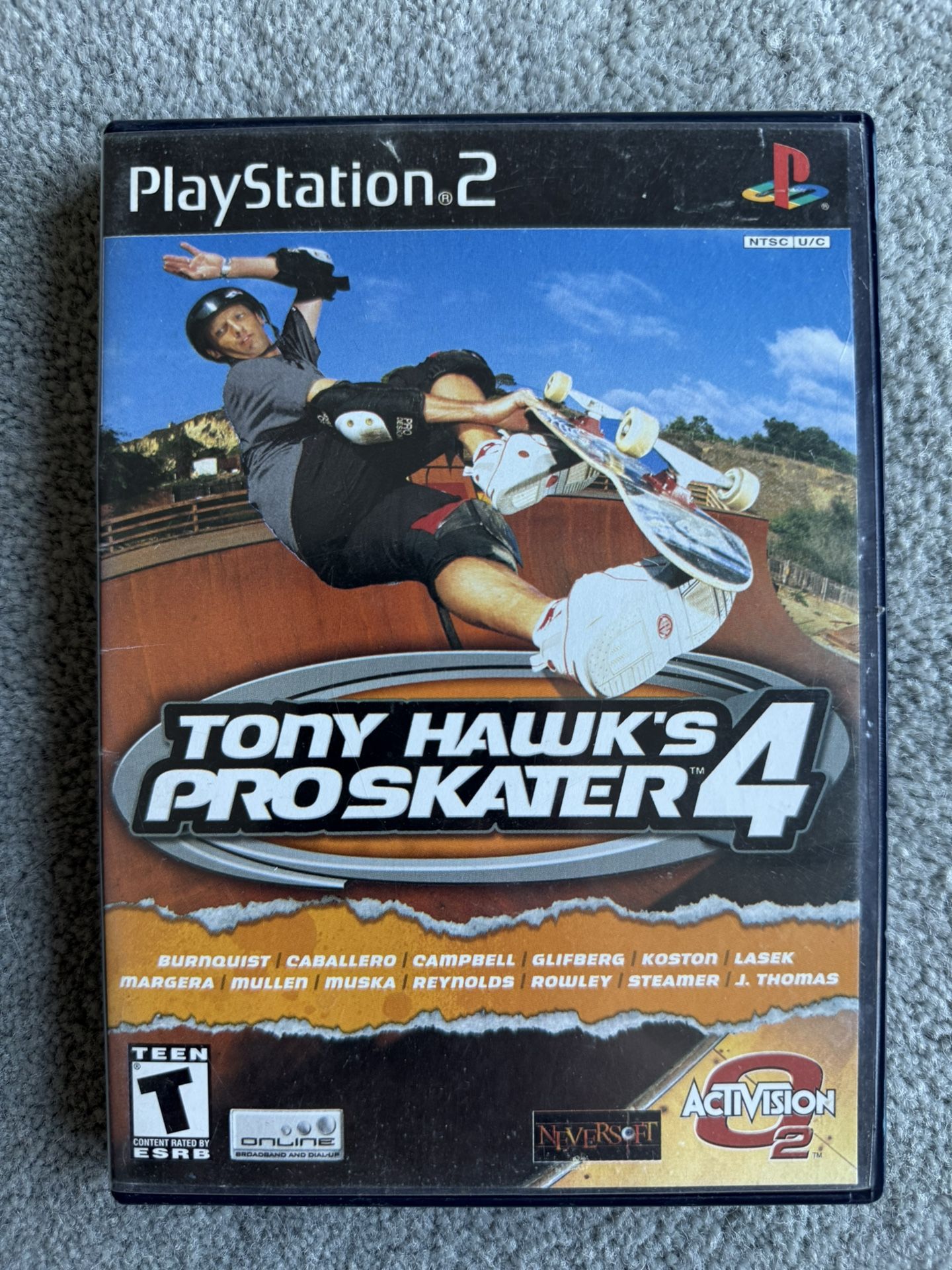 ***NO TRADES!!!*** Tony Hawk's Pro Skater 4 (PlayStation 2) ***flawless disk***