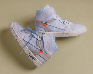 Jordan 1 High OG x Virgil Abloh Archive “Alaska” – Brand New