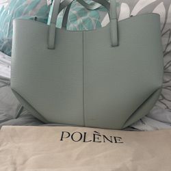 New With Tags Large  POLÈNE cyme tote In Seafoam