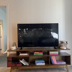Tv And Bookshelf Stand 