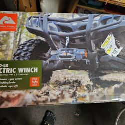 Ozark Trail 5500lb Utv Electric Winch W/ Remote