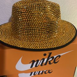Gold Sparkled Hat