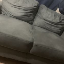 Love Seat And Couch 