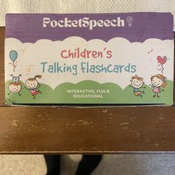 Pocket Speech Children’s Flash cards 