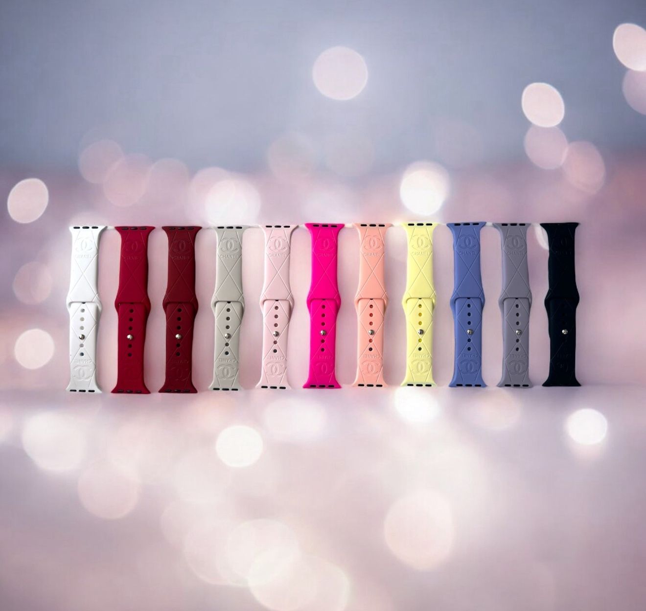 Chloe Apple Watch Silicone Bands