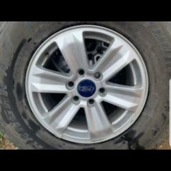 Set Of Ford F150 17" Wheels 